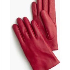 J. Crew leather gloves